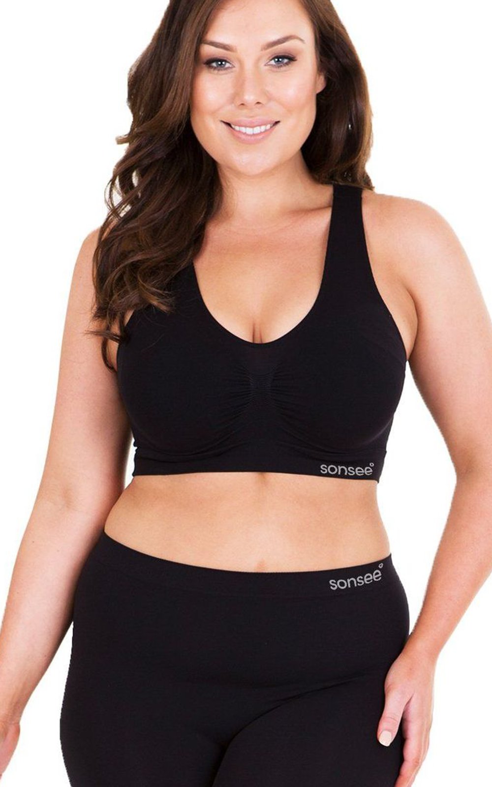 High Back Comfort Bra Zebrano Designer Clothing NZ