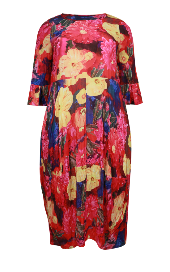 Suki Dress In Tropical product photo.