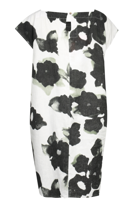 Flowers Contour Dress product photo.