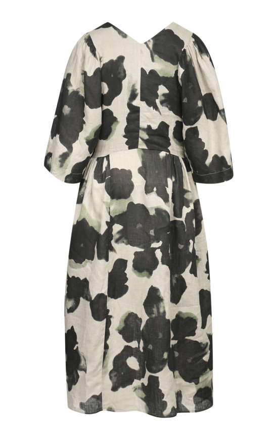 Flowers Float Dress product photo.
