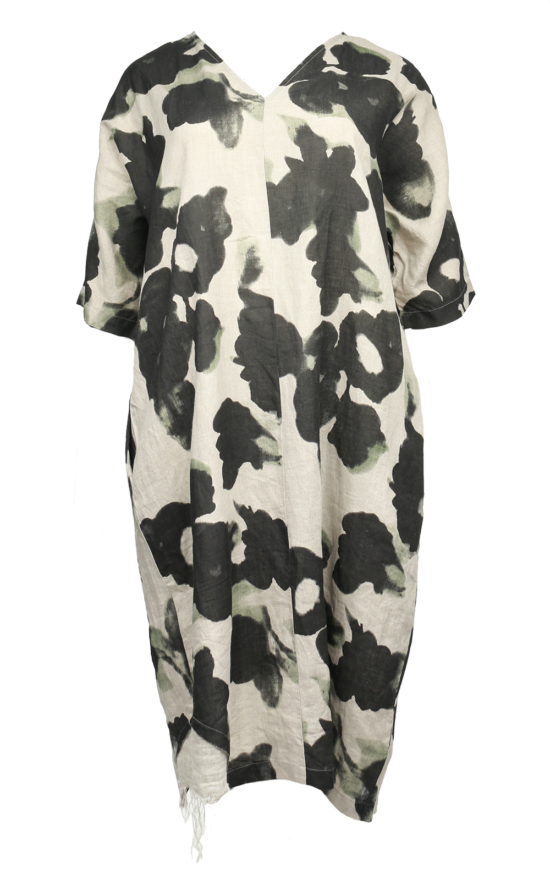 Flowers V Dress product photo.
