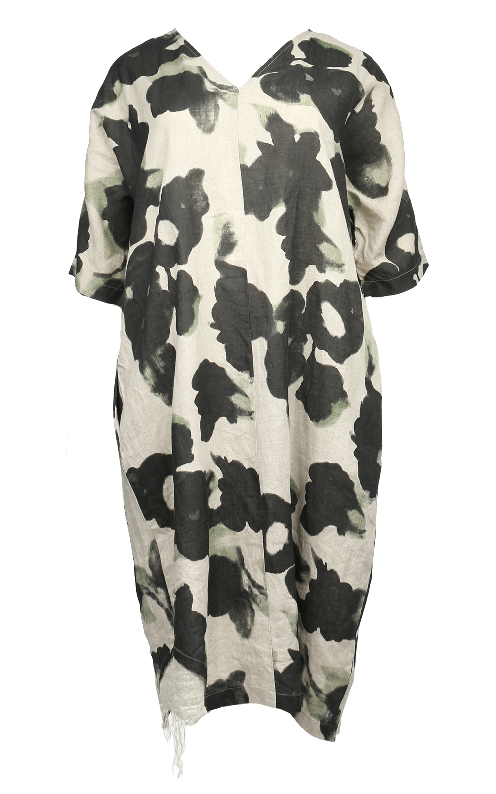 Flowers V Dress product photo.