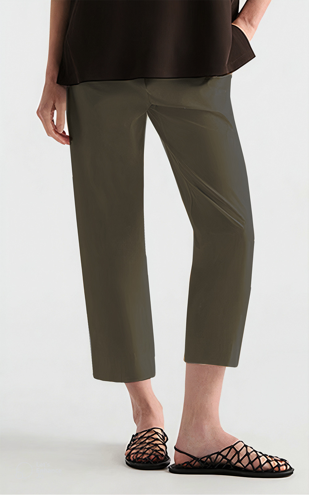 Cropped Pant – Zebrano | Designer Clothing NZ