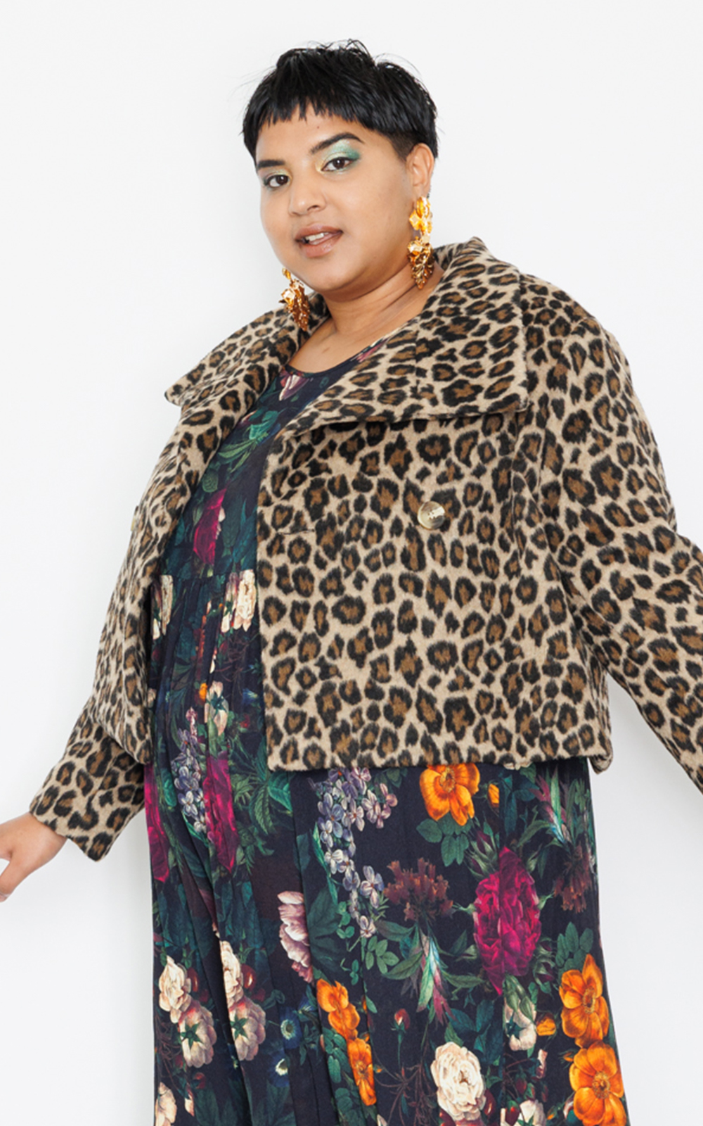 Orchid Leopard Jacket – Zebrano Designer Clothing NZ