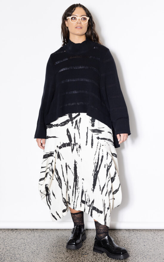 Crop Jumper product photo.