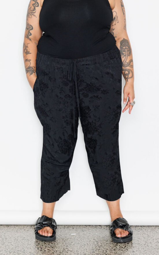 Jogger In Jacquard product photo.