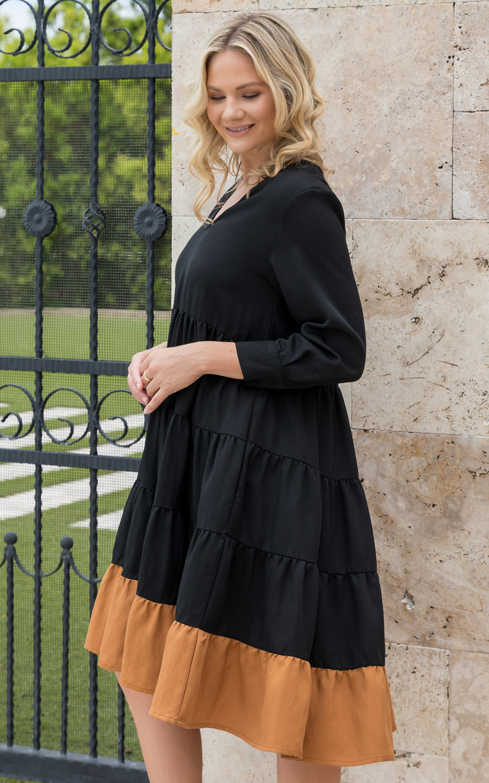 Aldo Bonita Dress Zebrano Designer Clothing NZ
