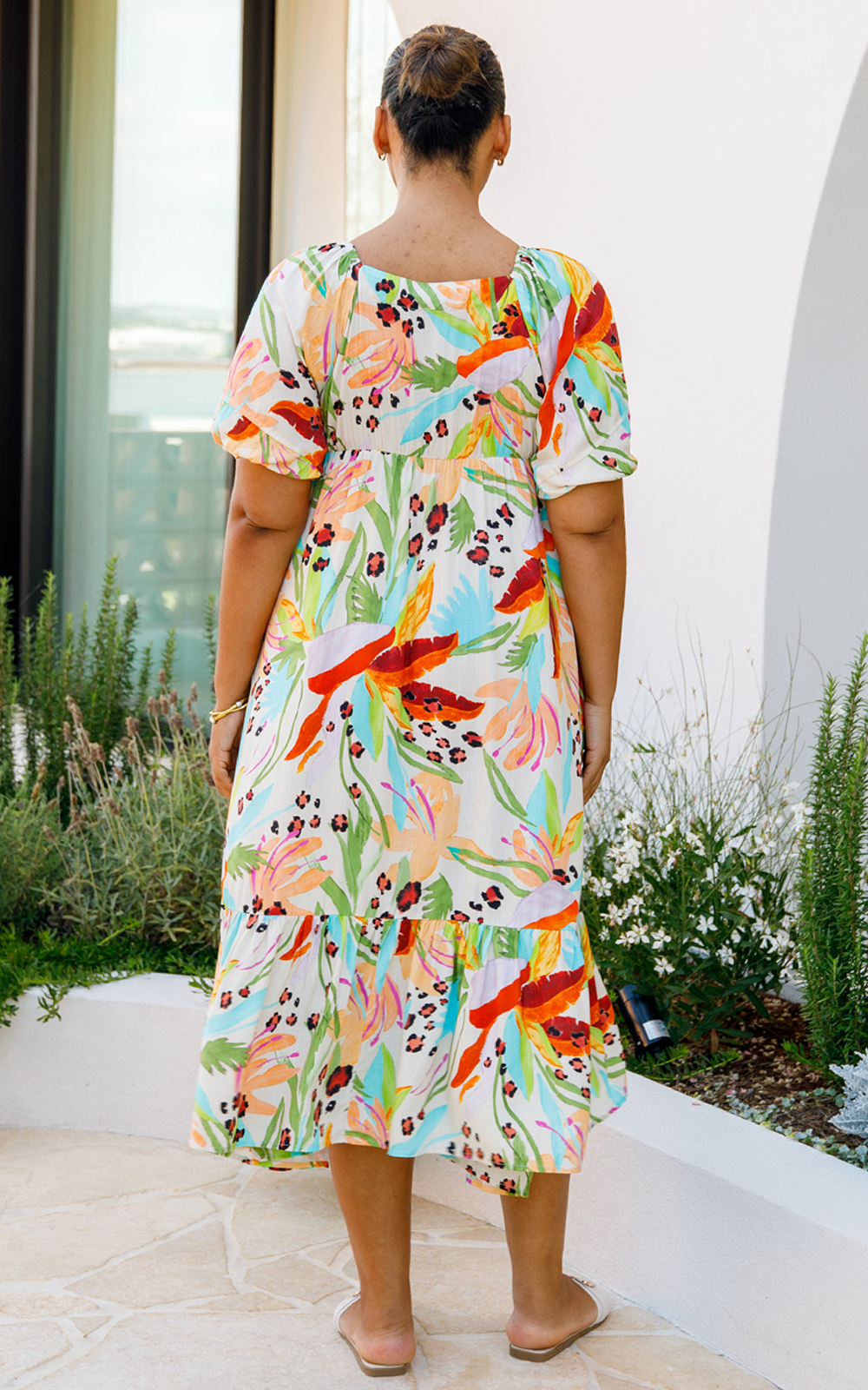 Austin Midi Dress product photo.