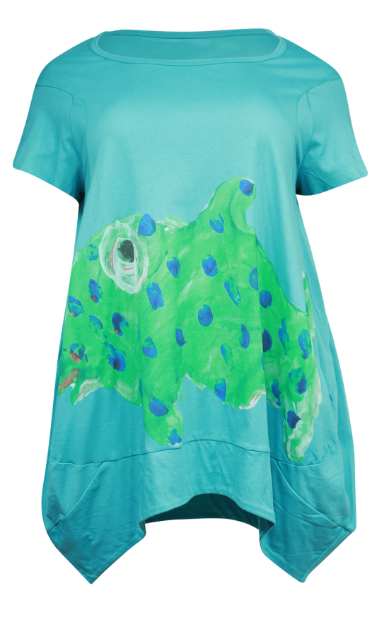 Spotty Fish Tee Shirt product photo.
