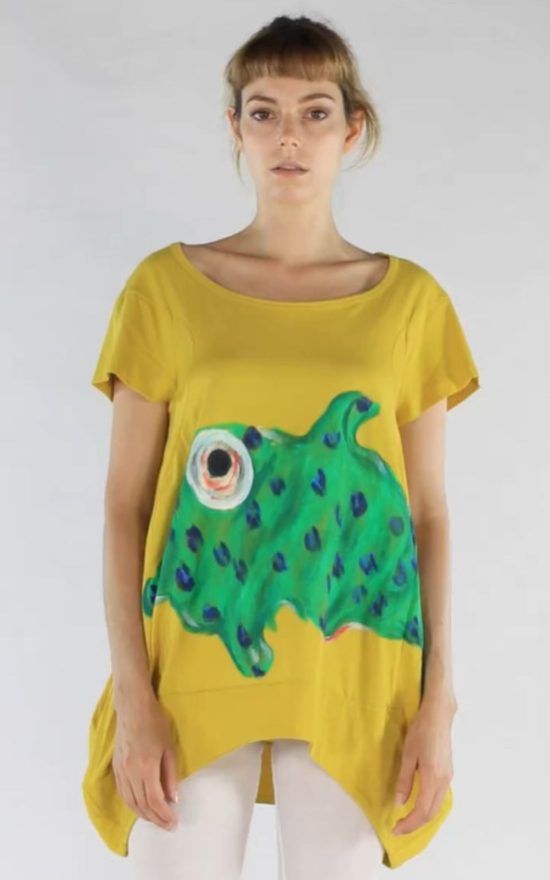 Spotty Fish Tee Shirt product photo.