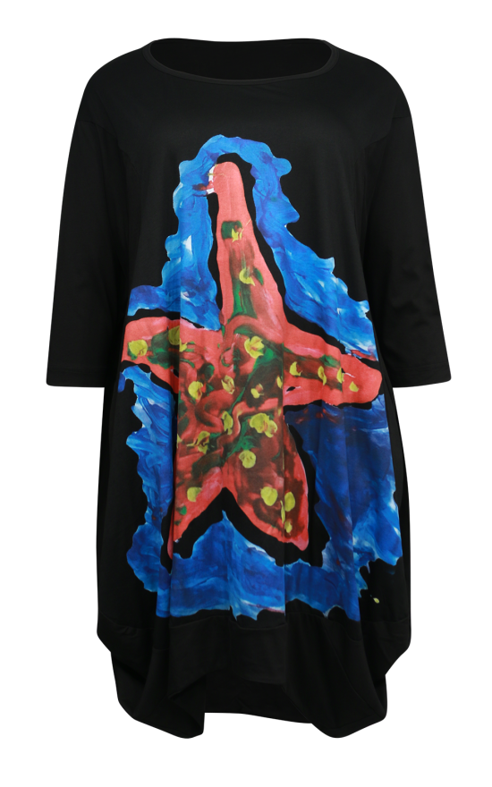 Starry Fish Dress product photo.