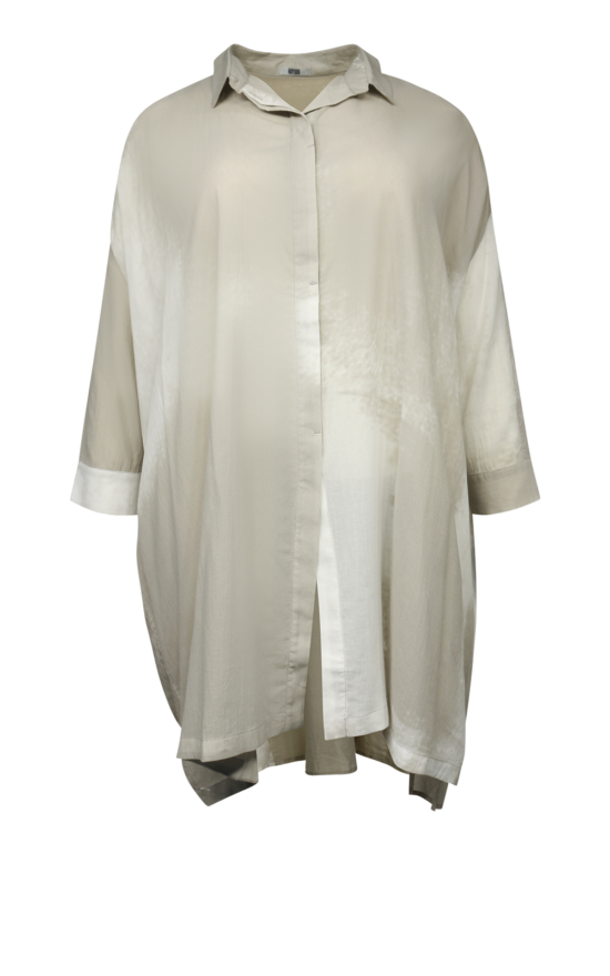 Hakone Haze Long Shirt product photo.
