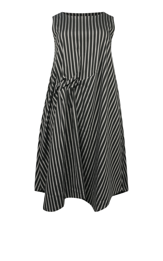 Yufu Stripe Dress product photo.