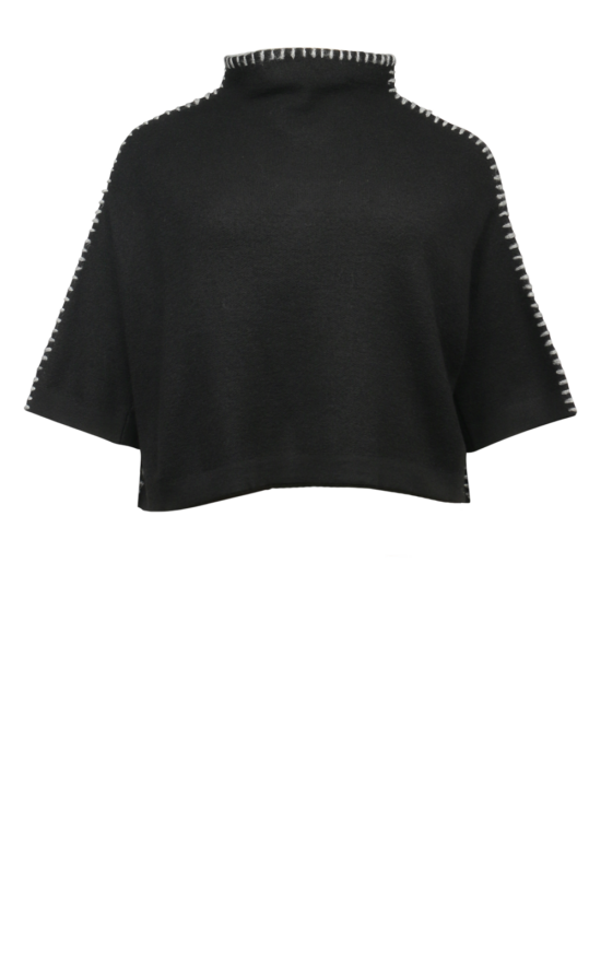 Hasui Crop Pullover product photo.