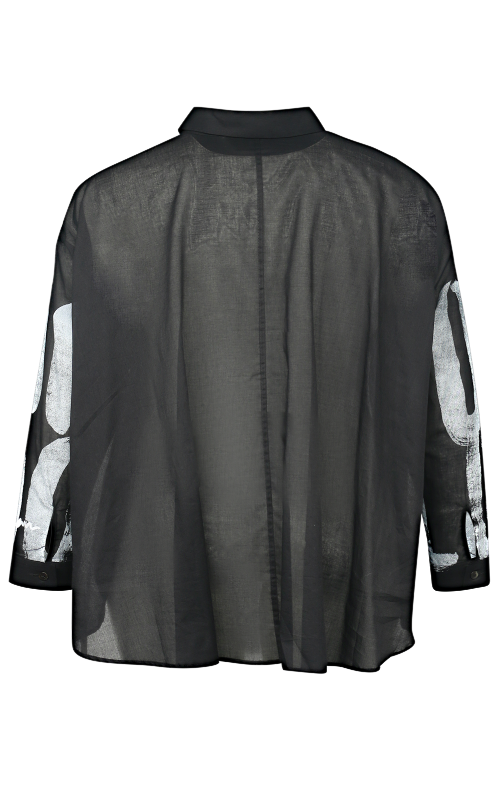 Lenticular Cropped Shirt product photo.