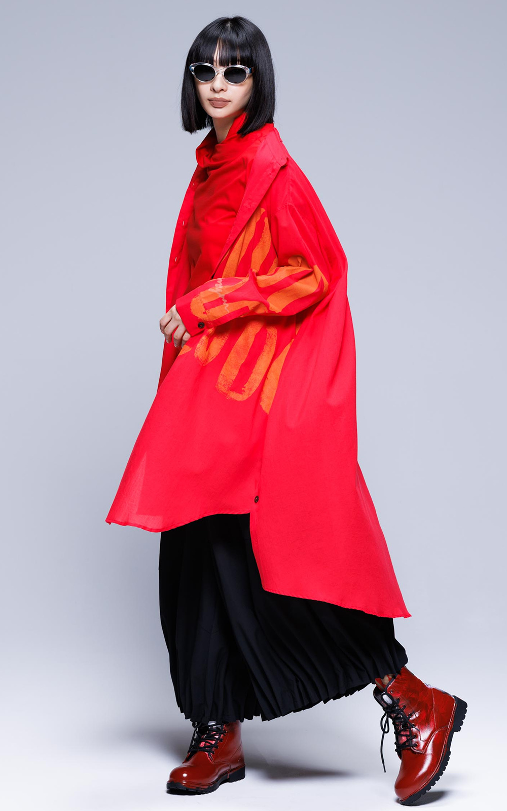 Lenticular Long Shirt product photo.
