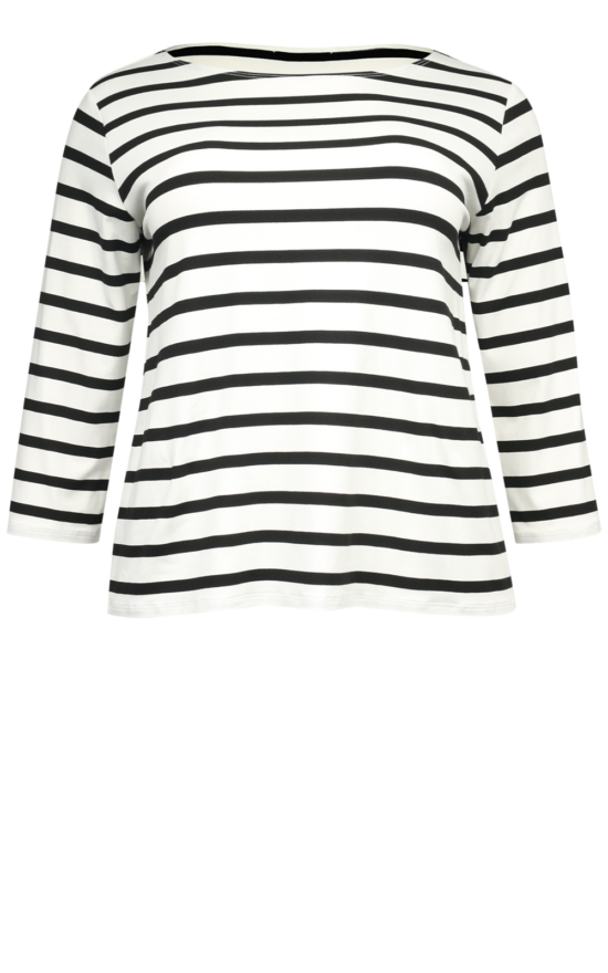 Relaxed Boat Neck product photo.