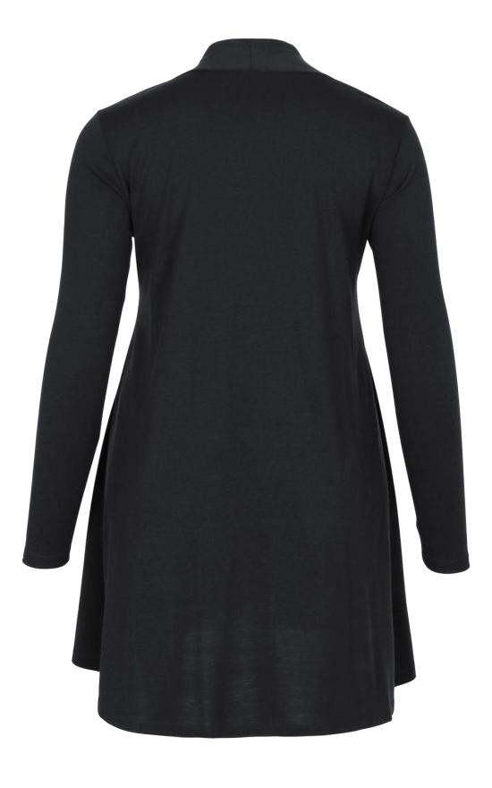Merino Swing Coat product photo.