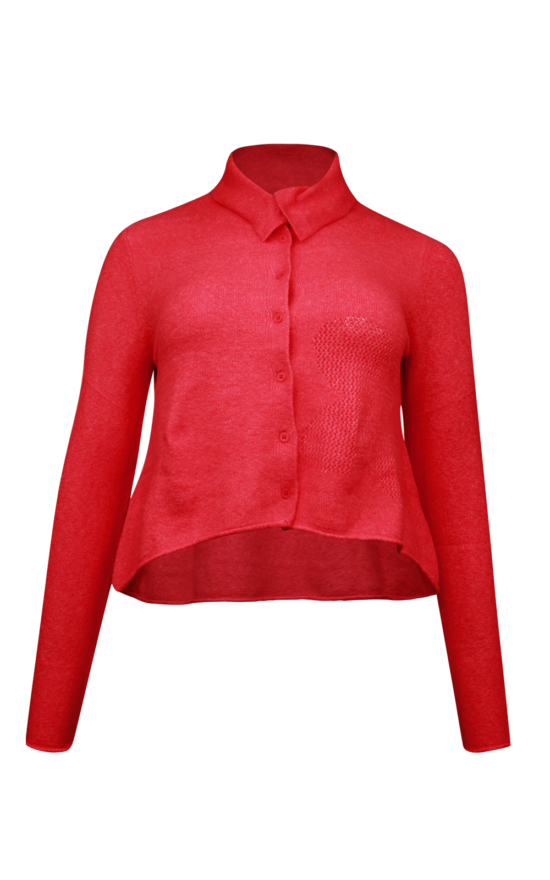 Rose Cardigan product photo.