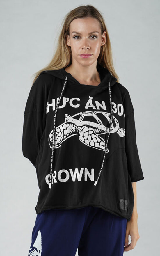 Tuga Hoody Tee product photo.