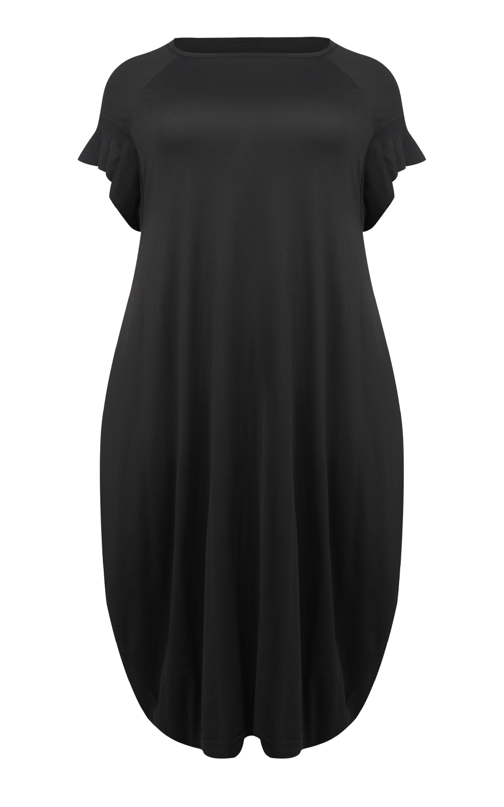 S/S Raglan Dress Cotton Knit – Zebrano | Designer Clothing NZ