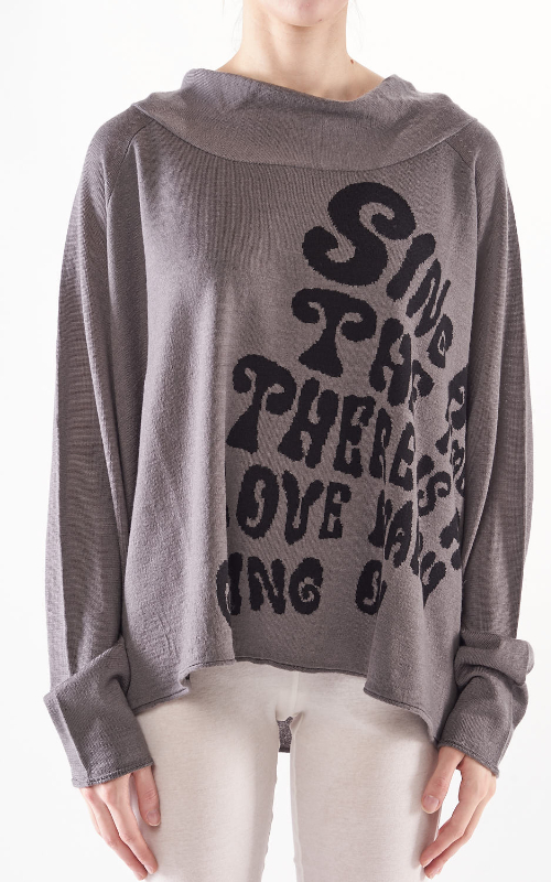 Sing Pullover product photo.