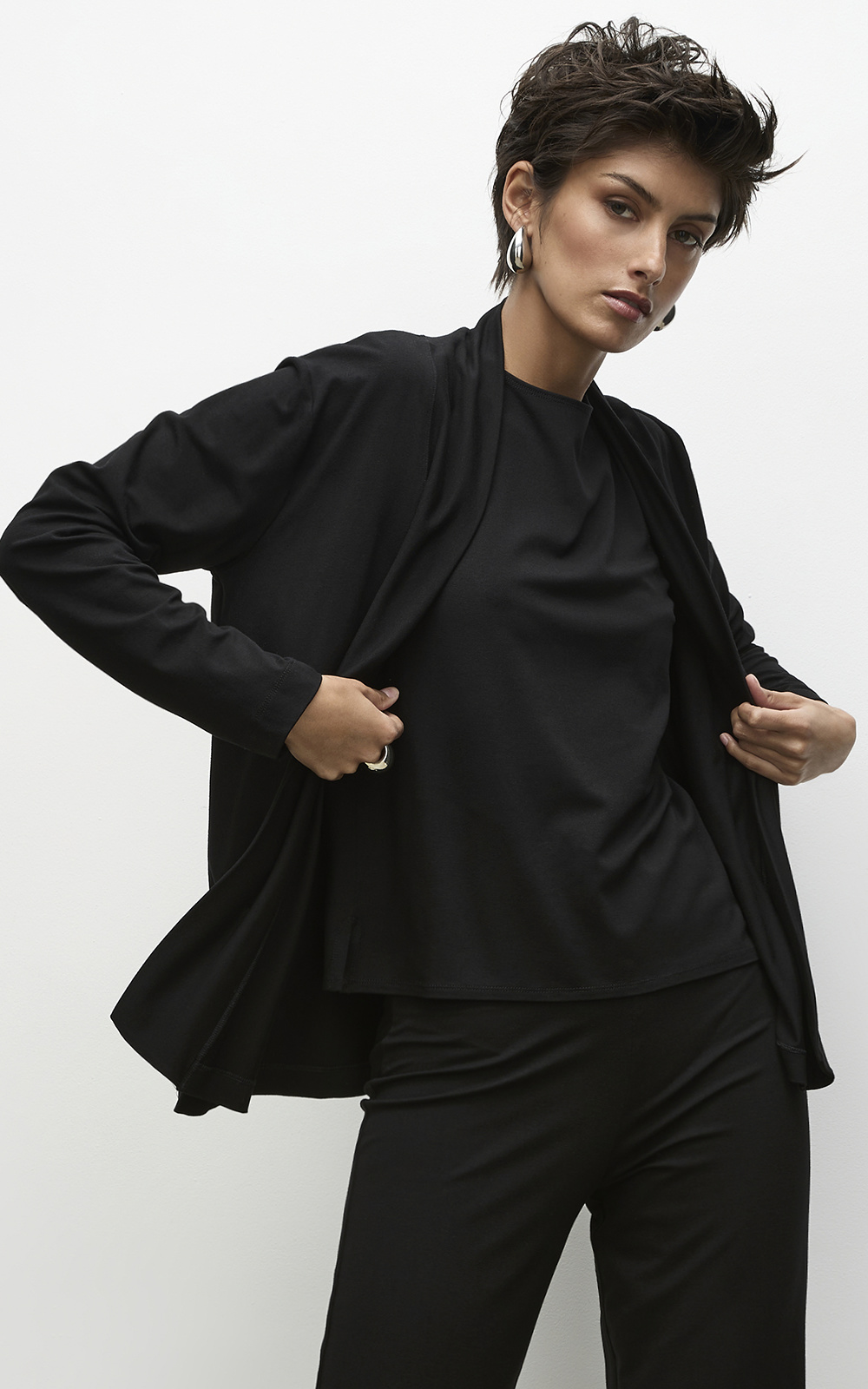 Pull On Jacket product photo.