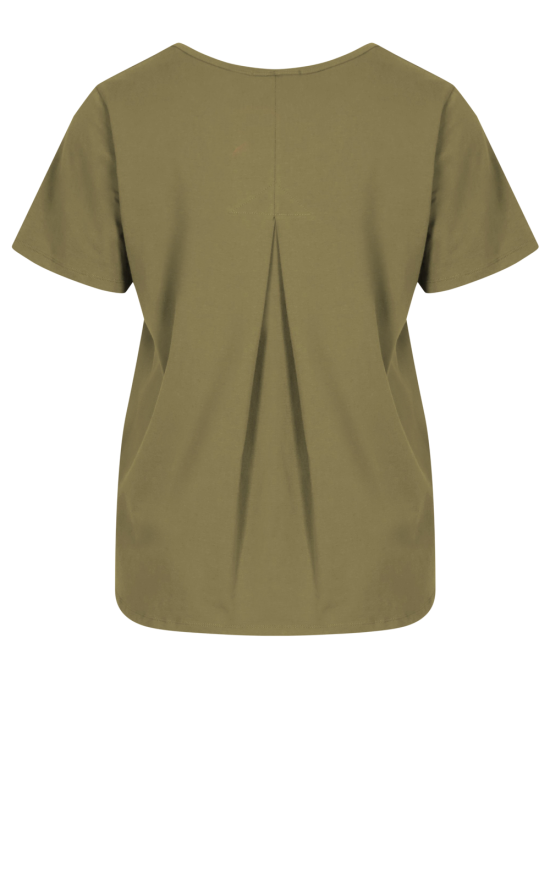 Pleat Back Tee product photo.