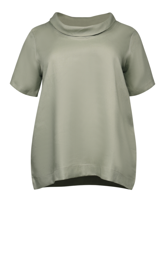 Roll Neck Top product photo.