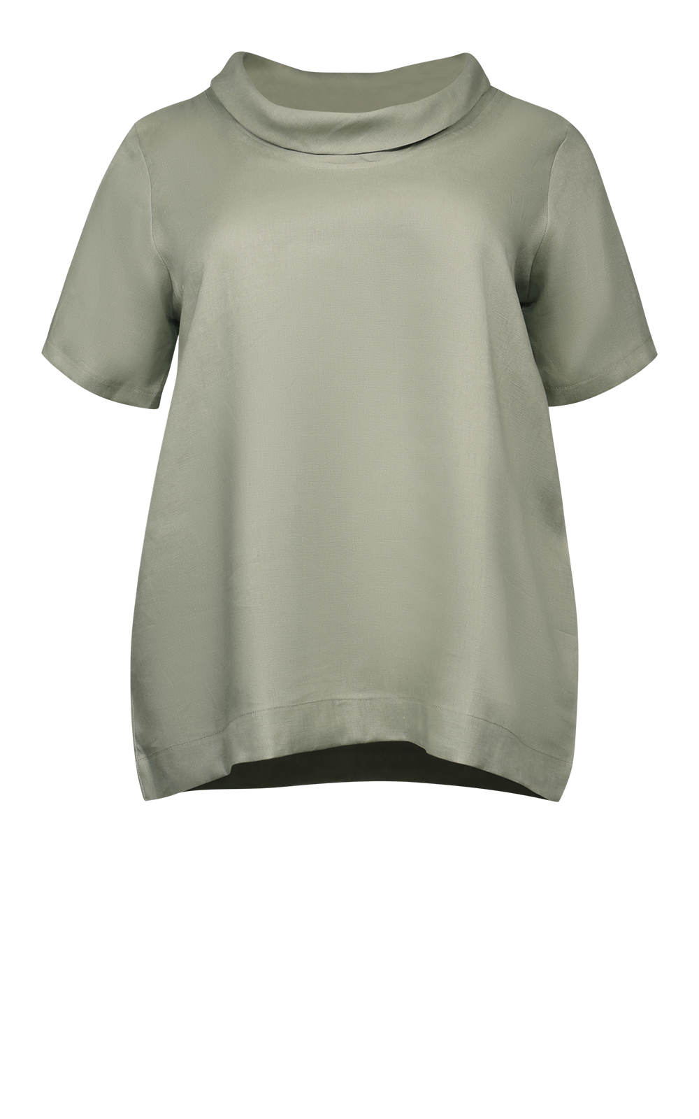 Roll Neck Top product photo.