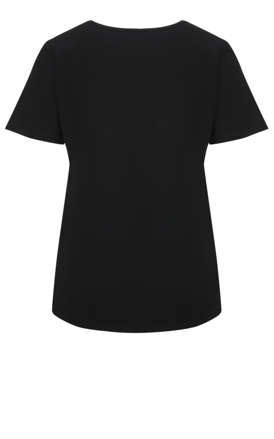 A-Line Soft V Tee product photo.