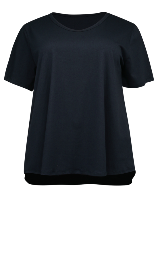 A-Line Soft V Tee product photo.