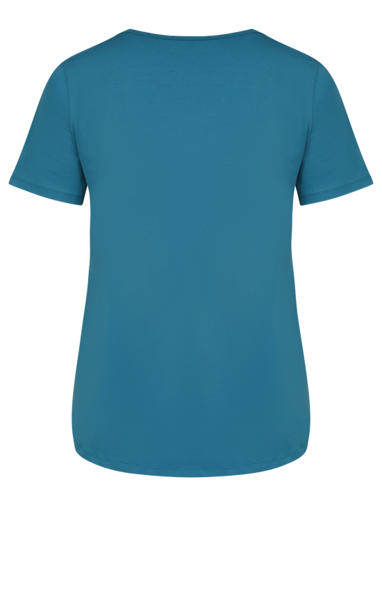 A-Line Soft V Tee product photo.