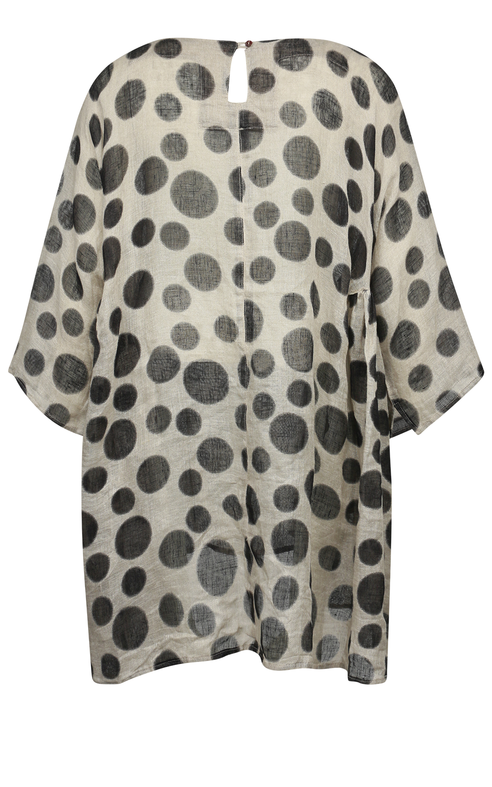 Fuzzy Dot Mesh Baby Doll product photo.