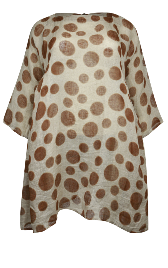 Fuzzy Dot Mesh Baby Doll  product photo.