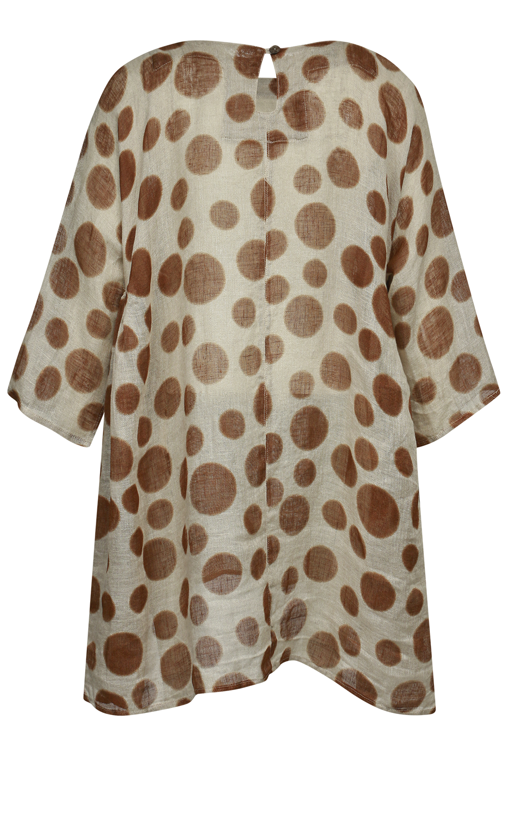 Fuzzy Dot Mesh Baby Doll product photo.
