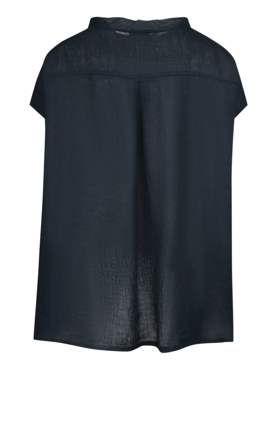 Pleat Back Top product photo.
