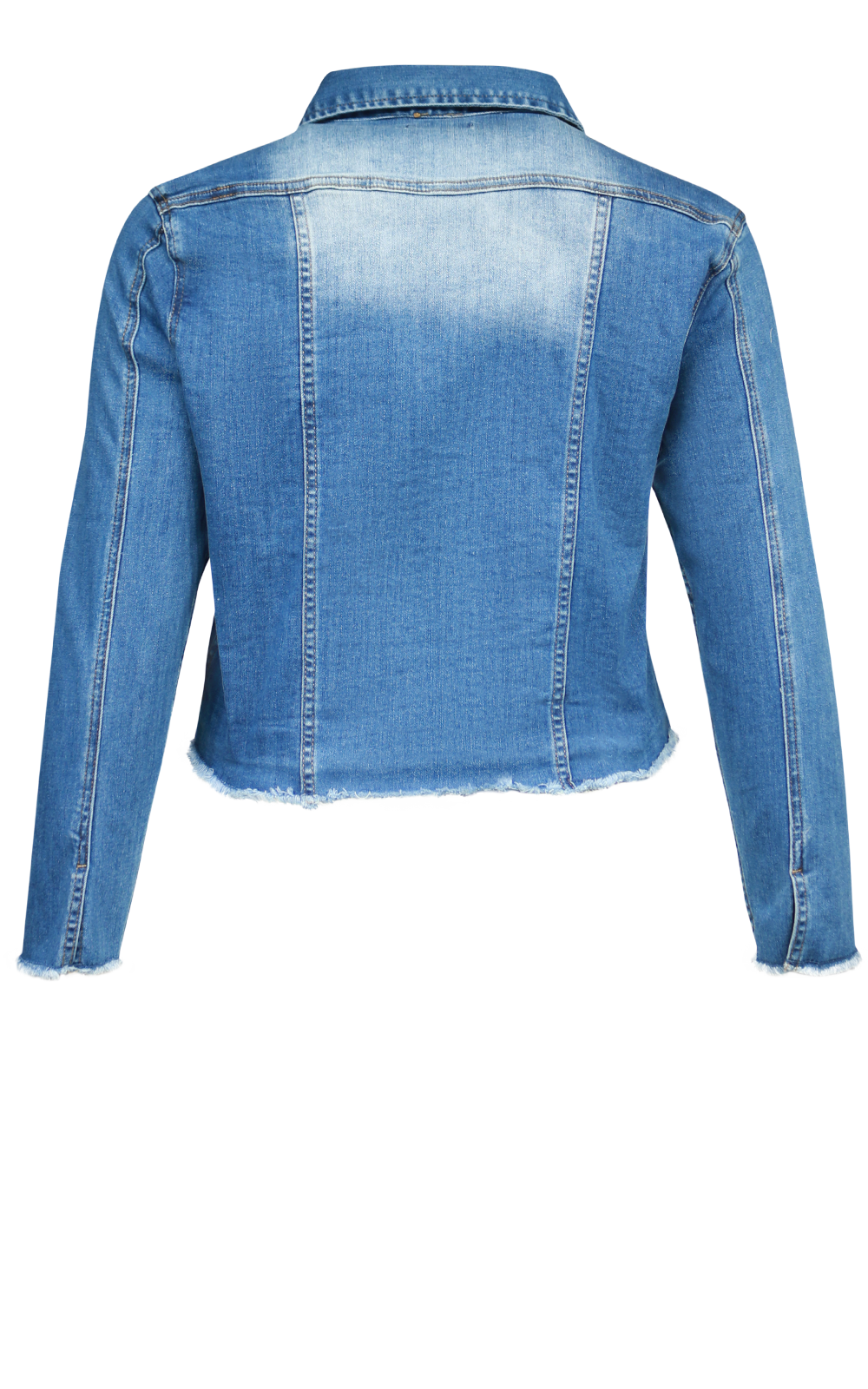 Frayed Denim Jacket – Zebrano | Designer Clothing NZ