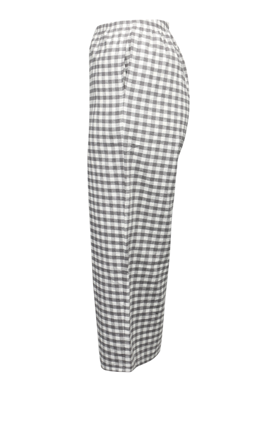 3/4 Extra Wide Pant Check product photo.