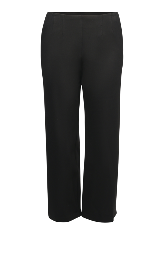 Wide Leg Pant In Solid Ponte product photo.