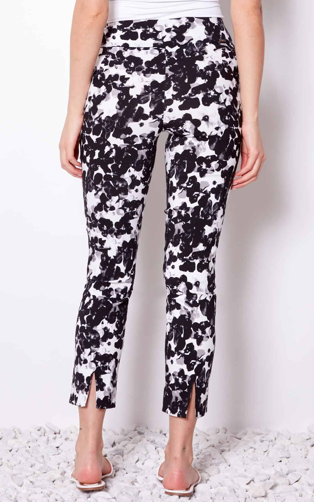 Techno Print Ankle Pant product photo.