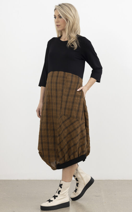 Overcast Dress Lined product photo.