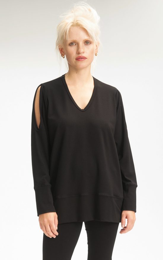 Keyhole Sweater product photo.