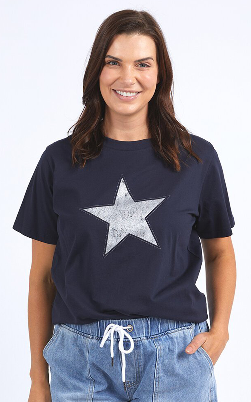 Sparkle Star Tee in Navy Sparkle Star Tee in Navy