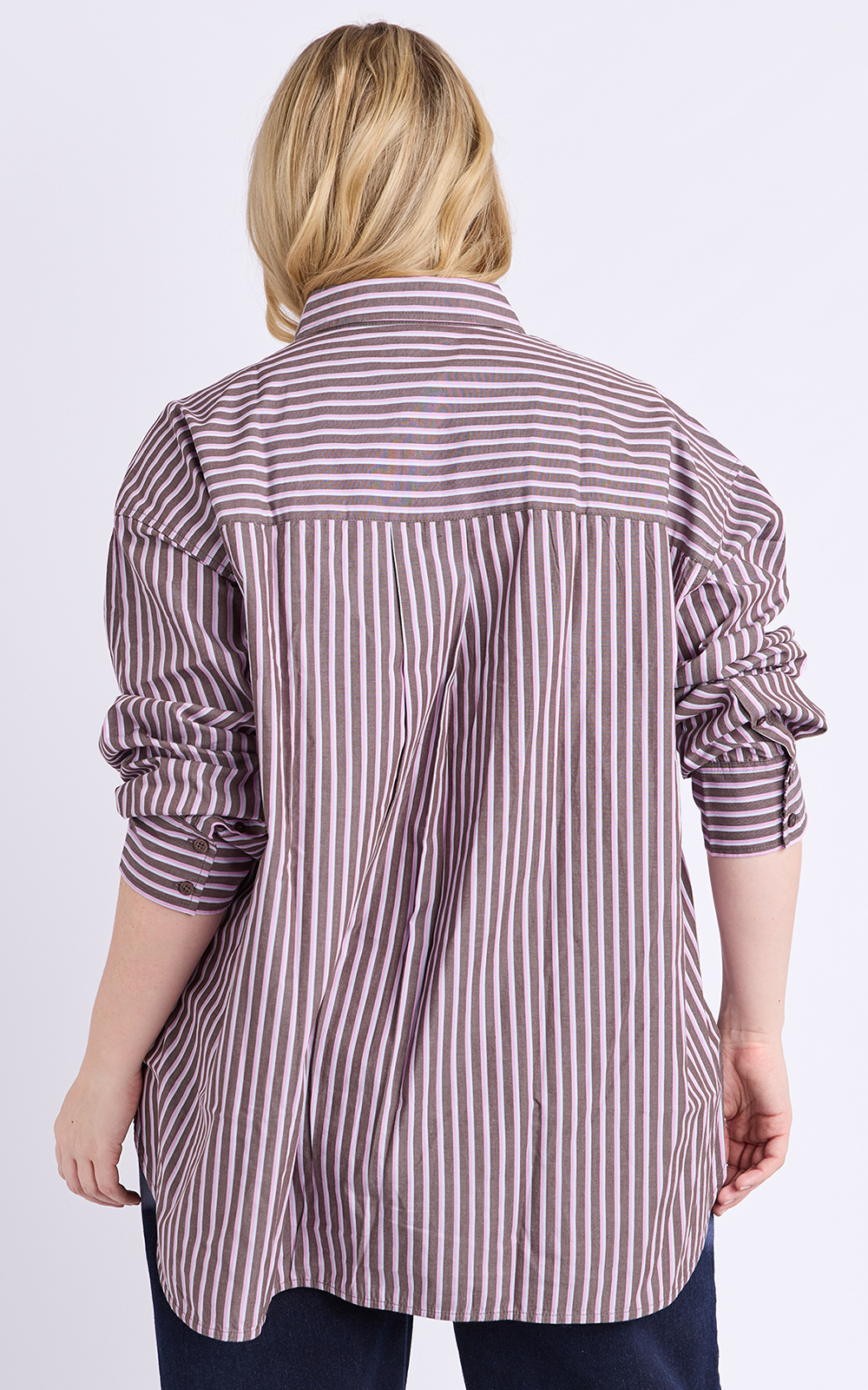 Frankie Striped Shirt product photo.