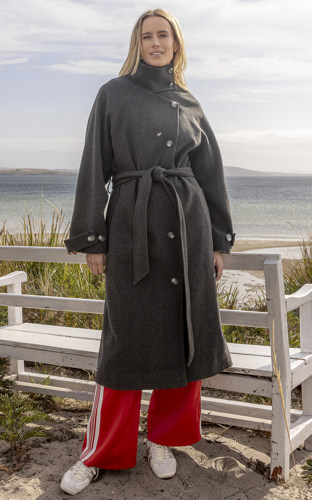 Caroline Coat product photo.