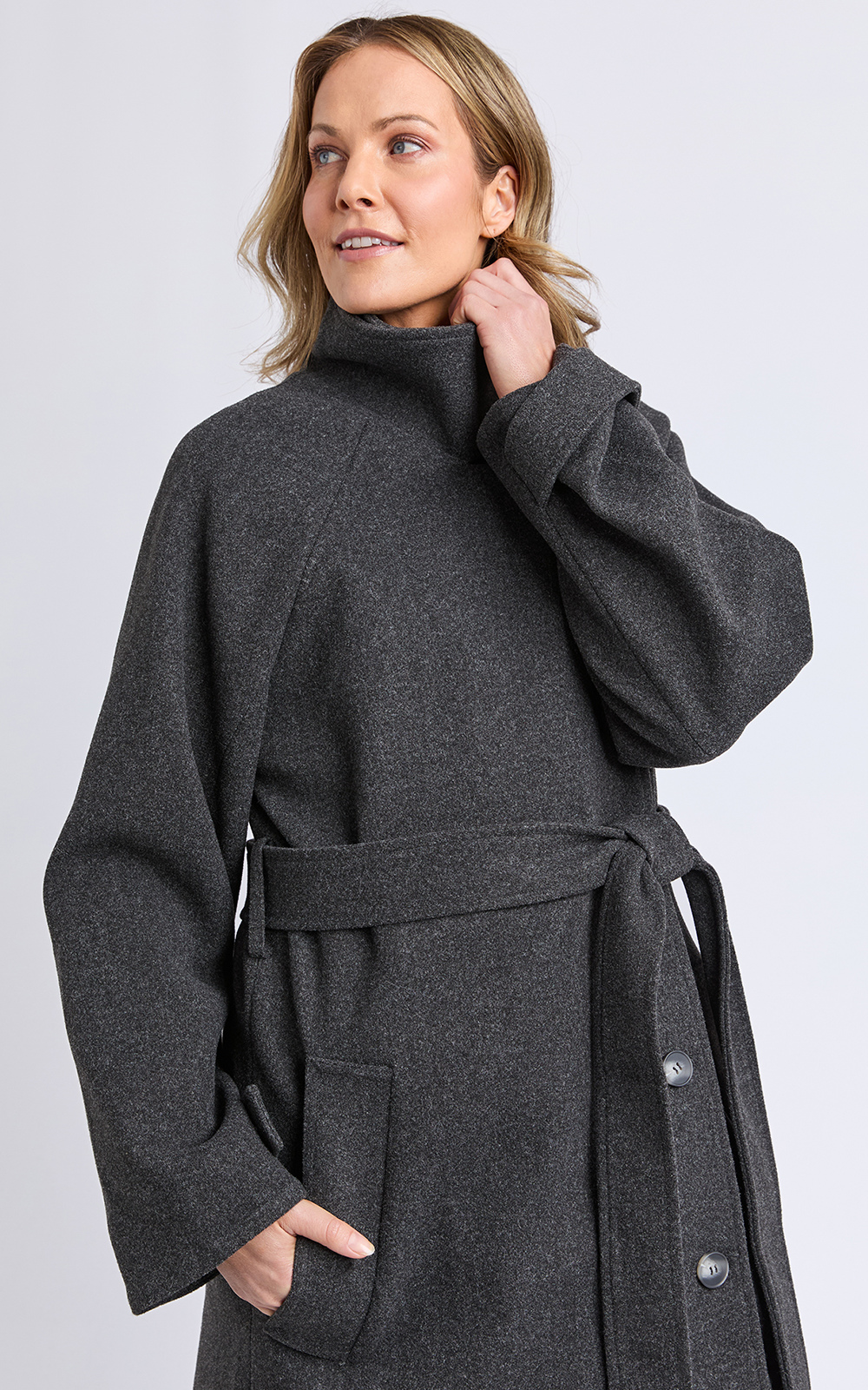 Caroline Coat product photo.