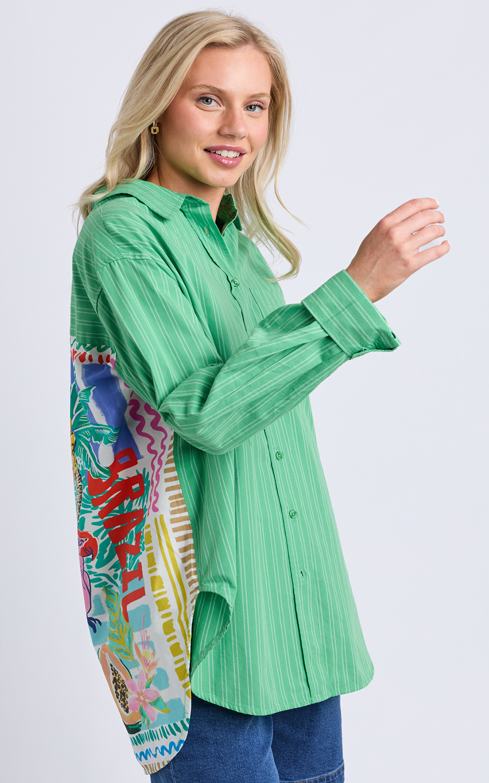 Tropical Muse Shirt product photo.