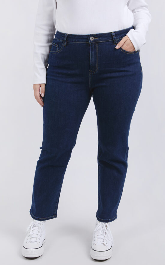Ada Straight Leg Ankle Jean product photo.