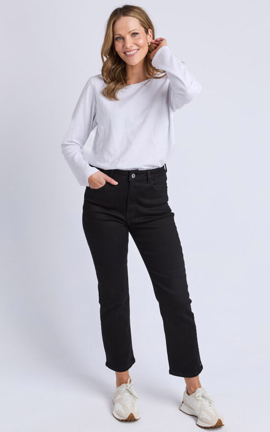Ada Straight Leg Ankle Jean product photo.